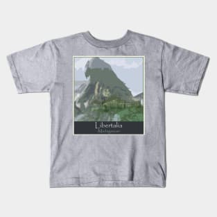 Libertalia Classic Travel Poster Kids T-Shirt